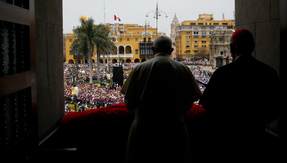 Réflexion du pape François lors de l’Angélus à Lima, Pérou