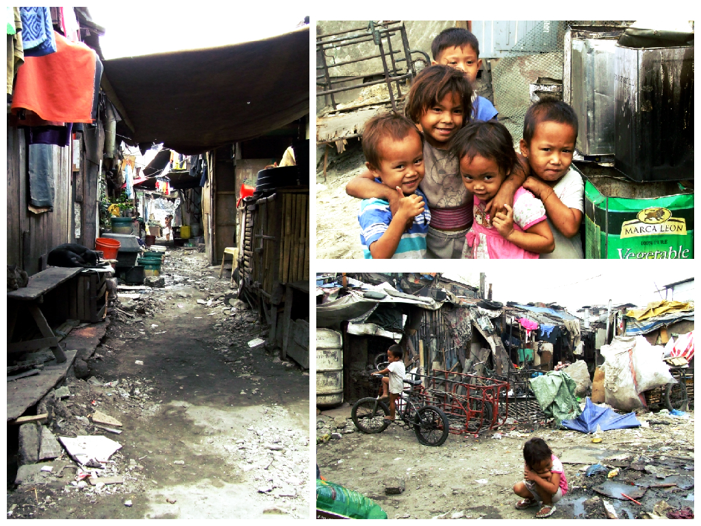 Dans les bidonvilles de Manille