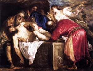 Jésus mis au tombeau