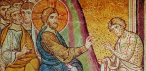 Jésus et le lépreux