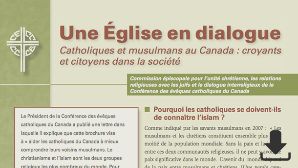 CECC - Catholiques et musulmans au Canada : croyants et citoyens dans la société