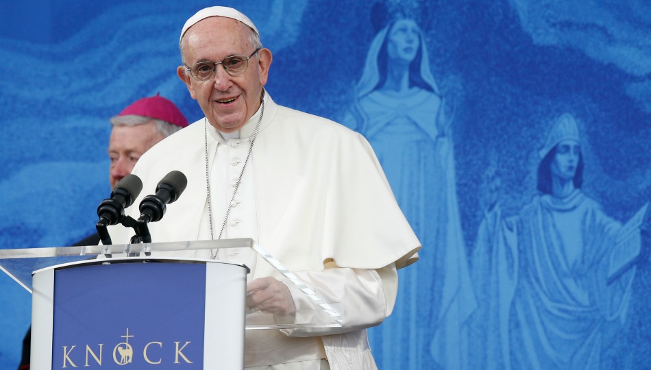 Pape François en Irlande: Angélus au sanctuaire de Knock