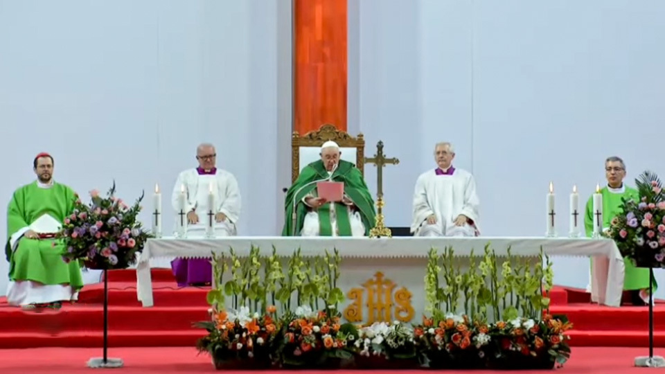 Homélie du pape François lors de la messe à la Steppe Arena
