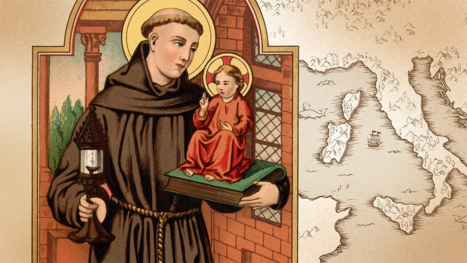 Saint Antoine : de Lisbonne à Padoue